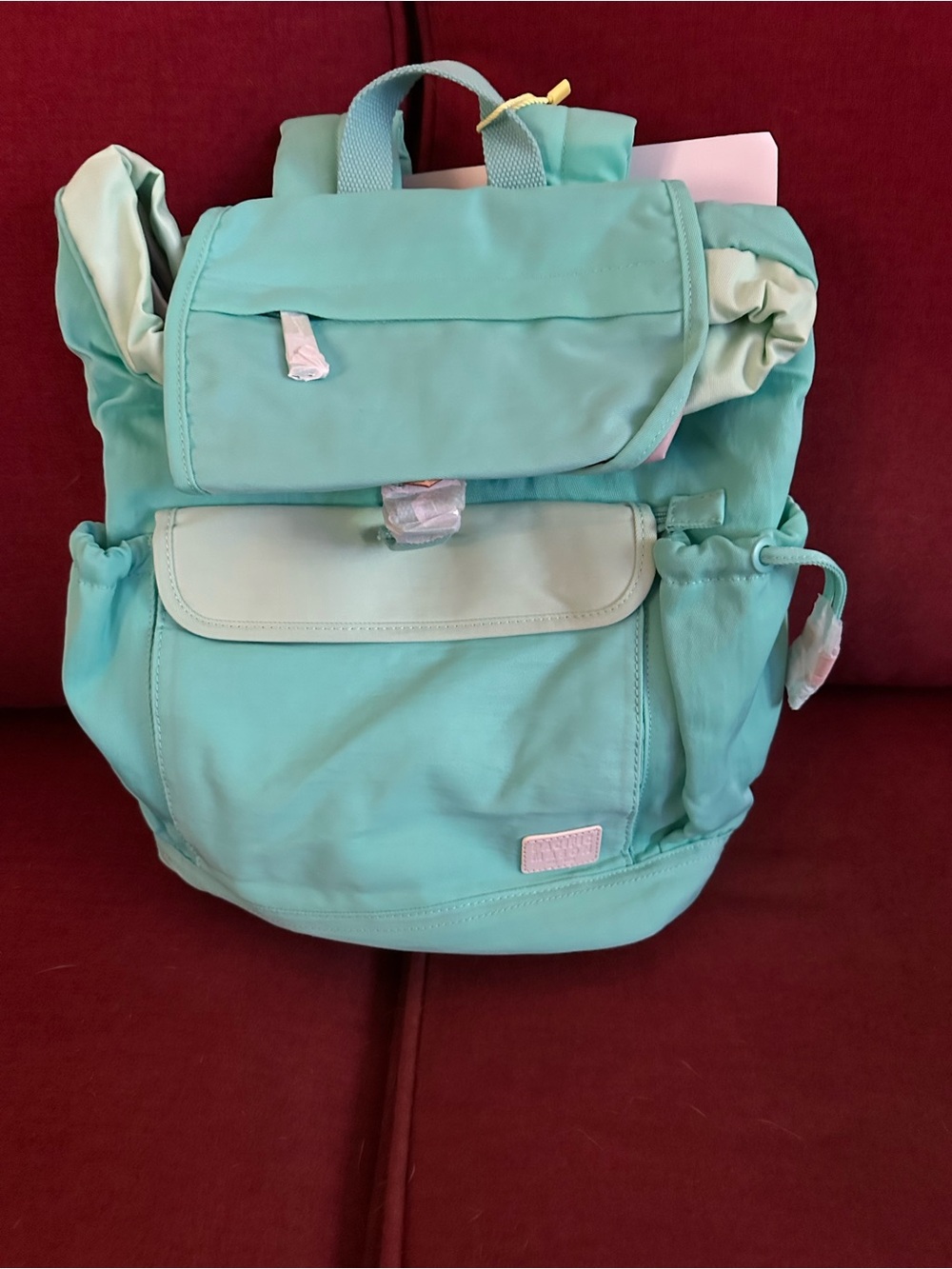 Mint Green Women's Backpack - Casual Everyday Pack